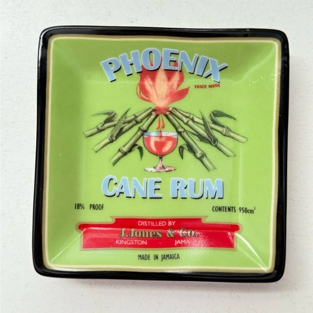 Boston Warehouse Vintage Beverage Coaster / Small‎ Snack Plate Set of 3